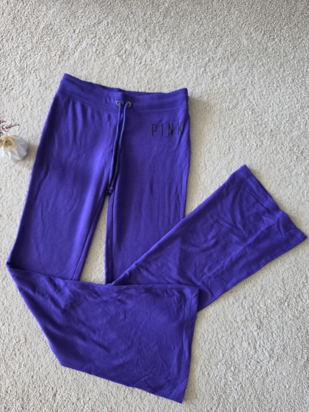 PINK Victoria's Secret Purple Track Pants